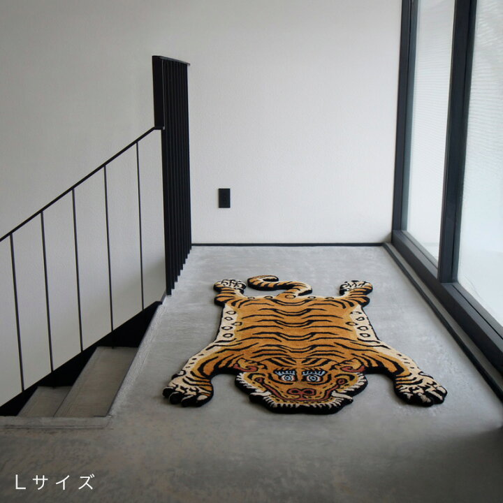 楽天市場】Tibetan Tiger Rug / チベタンタイガーラグラグ 絨毯 