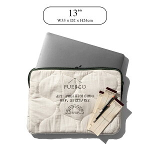 PUEBCO vGuR / QUILTED LAPTOP CASE Lg bvgbv P[X PUEBCO vGuR 13C`pP[X 15C`p P[X }bNubN Mau Book PCP[X m[gp\R P[X ޓ 