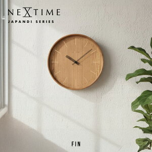 NeXtime (Japandi Series ) lNX^C(WpfBV[Y )FIN tBa35cm Ebh WOOD AbV  Ǌ|v NbN  GR~[ NXT-J040