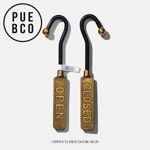 PUEBCO (vGuR) OPEN/CLOSED DOOR SIGN I[v / N[Y hA TC W6cm × D2cm × H27cm hATC hAmu TCv[g ^J  ݂艺 re[W XŔ ΂ N[Y IuW
