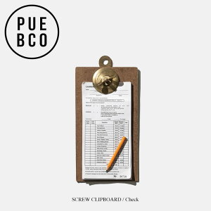 PUEBCO (vGuR) yCheckzSCREW CLIP BOARD / XN[ Nbv {[h H25×W13.5×D2.3(cm)  c ̎ TC oC_[ Nbv X Vbv ^J