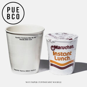PUEBCO (vGuR) NOT PAPER CUP / INSTANT NOODLE mbg y[p[ Jbv / CX^g k[h Rbv fUC Z~bN   a11cm×H12.5cm e550ml Jbvk[h Jbv