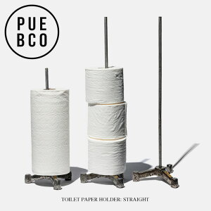PUEBCO (vGuR) TOILET PAPER HOLDER ( STRAIGHT ) / gCbgy[p[ z_[( Xg[g ) ACA gC z_[