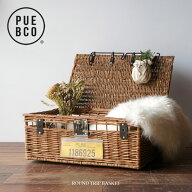 PUEBCO (プエブコ) ROUND TRIP BASKET / ラウンド トリップ バスケット H26cm × W56cm × D42cm トラン…