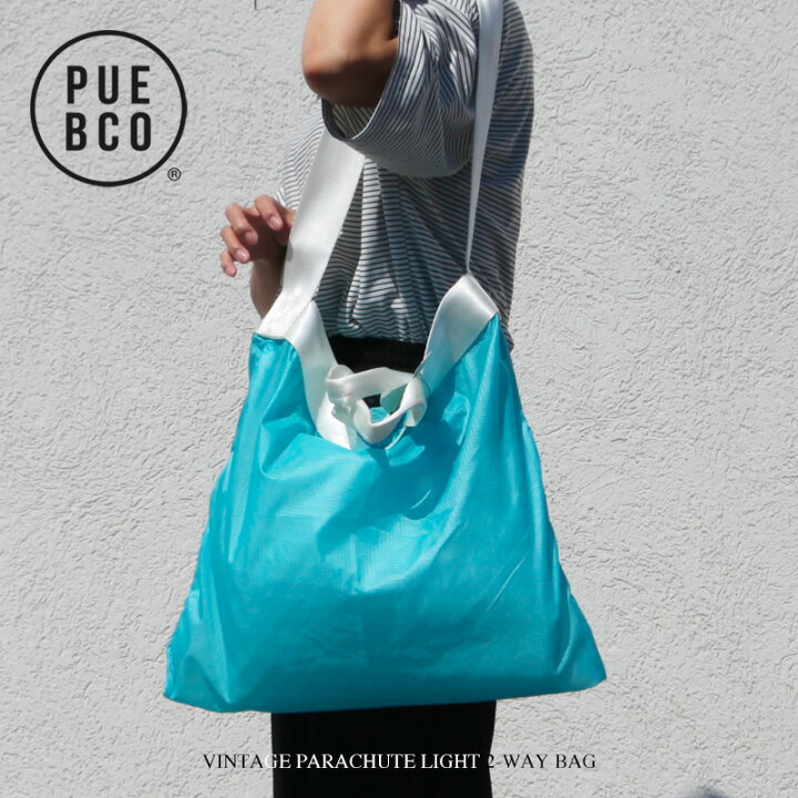 楽天市場】PUEBCO (プエブコ) VINTAGE PARACHUTE LIGHT 2-WAY BAG 