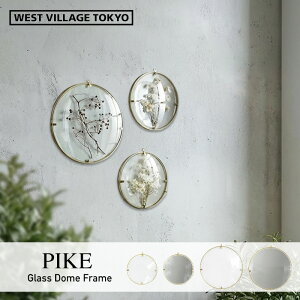 PIKE Glass Dome Frame �s�P �K���X �h�[�� �t���[�� WEST VILLAGE TOKYO �E�G�X�g�r���b�W�g�[�L���[ �f�B�X�v���C�V�F���t �I �G�� �I�u�W�F �^�J �K���X �I�u�W�F �Ǌ|�� Brass