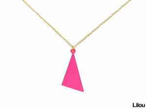 POLYGON TRIANGLE NECKLACE btpk / |S gCAO lbNX uCgsN Lilou  gCAu Op lI lbNX WG[ ANZT[ yyΉ_Cz