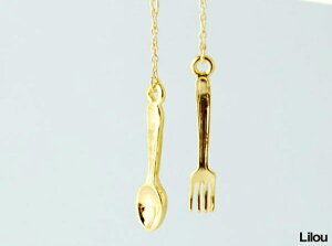 CUTLERY CHAIN PIERCE / Jg[ `F[sAX Lilou  Jg[ tH[N Xv[ sAX  WG[ ANZT[ yyΉ_Cz
