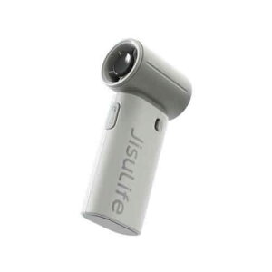 JisuLife Handheld Fan 9 S HL09SJF21 �z���C�g�O���[ �n���f�B�t�@�� �g�ѐ�@ �莝����@ LED�f�B�X�v���C 5000mAh �ő�22���� �X�g���b�v�t Type-C ���^ �y�� �R�X�g�R