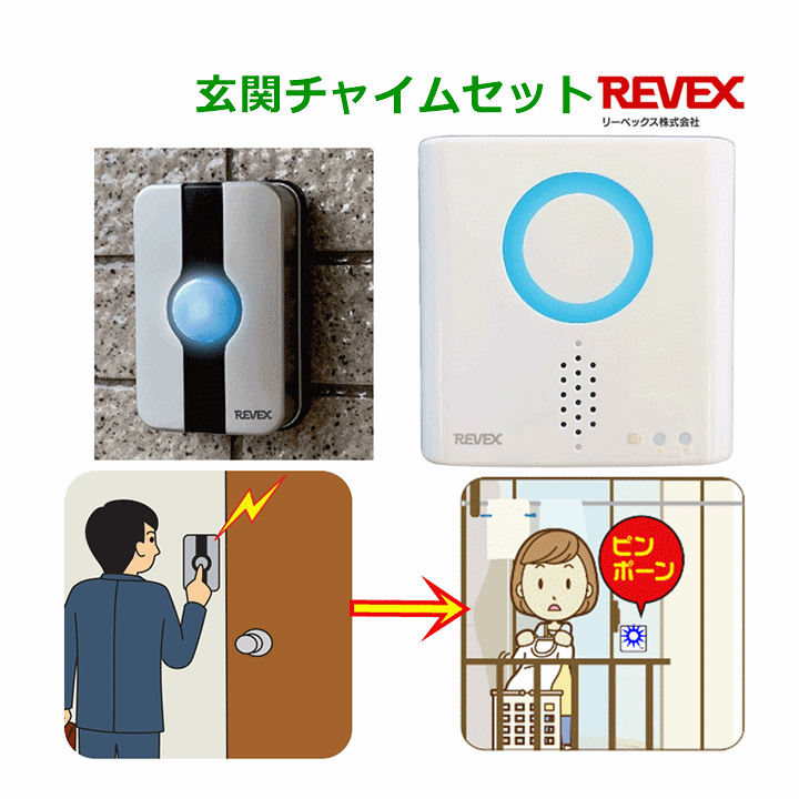 楽天市場】【送料込み】玄関呼び出しチャイムセット XP710G 楽天市場】【送料込み】玄関呼び出しチャイムセット XP710G