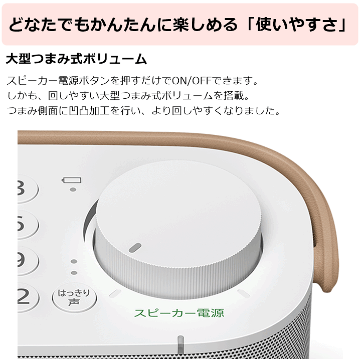 楽天市場】【送料込み】お手元テレビスピーカー(SRS-LSR200)【テレビの