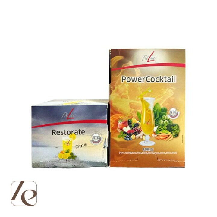 楽天市場】フィットライン パワーカクテル x 30包 + レストレイトx 30  