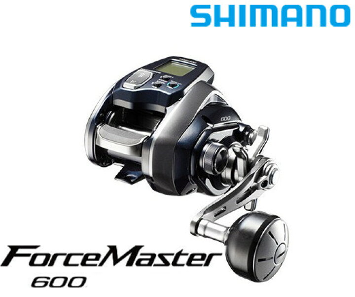 楽天市場】シマノ 電動リール 18 フォースマスター 600 右ハンドル 