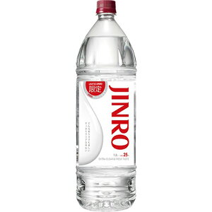 I JINRO W 25x 1.8L ybg{g 1800ml×6{ 1P[X u-yu