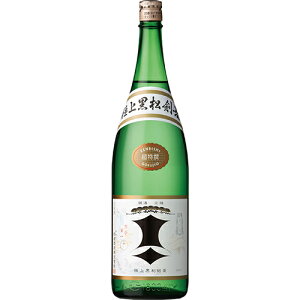 剣菱酒造 極上 黒松剣菱 1.8L瓶 1800ml×6本 u-yu