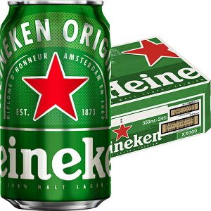 ハイネケン 350ml×24本 1ケース 缶 ビール u-sa