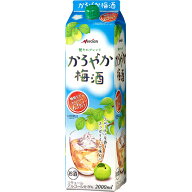 メルシャン かろやか梅酒 2Lパック 2000ml×6本 1ケース u-yu