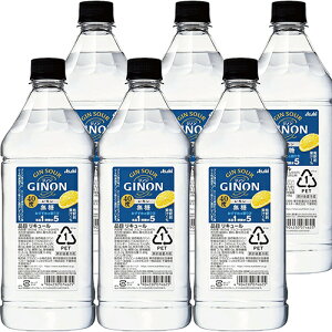 �A�T�q GINON �W�m�� ������ 40�x �R���N 1.8L�y�b�g�{�g�� 1800ml×6�{ 1�P�[�X u-yu