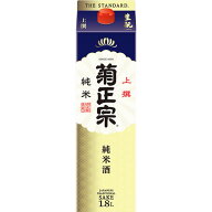 菊正宗 上撰 生もと純米 1.8Lパック 1800ml×6本 1ケース 日本酒 u-yu