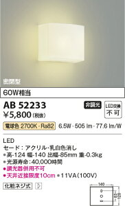 �yLED�u���P�b�g�z�y�d���F�@on-off�^�C�v�zAB52233