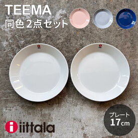 【限定500円オフクーポン】【2点セット】【送料無料】イッタラ ティーマ プレート 17cm iittala TEEMA plate 電子レンジ対応 食洗機対応 オーブン対応 フリーザ対応 定番 ホワイト パウダー グレー ヴィンテージブルー シンプル 無地 北欧 お皿 普段使い