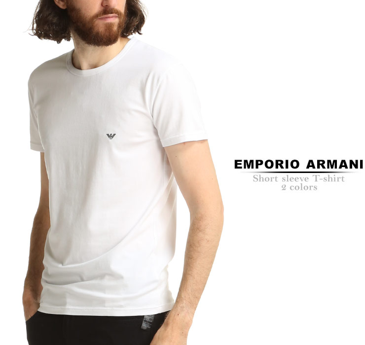 楽天市場】アルマーニ Tシャツ メンズ 半袖 EMPORIO ARMANI ロゴ 