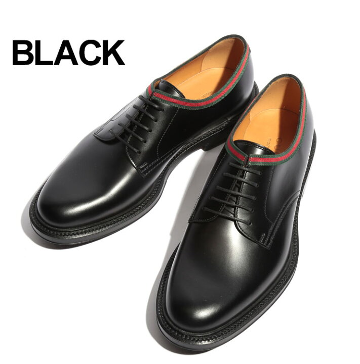楽天市場】【ラスト1点 サイズ9】グッチ GUCCI シューズ レザー 