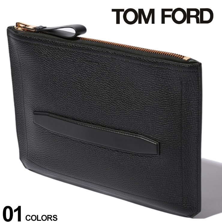 トム フォード TOM FORD クラッチバッグ レザー ゴールドジップ バッグ ブランド メンズ バッグ 鞄 本革 TFH0271CP5 |  ゼンオンライン楽天市場店