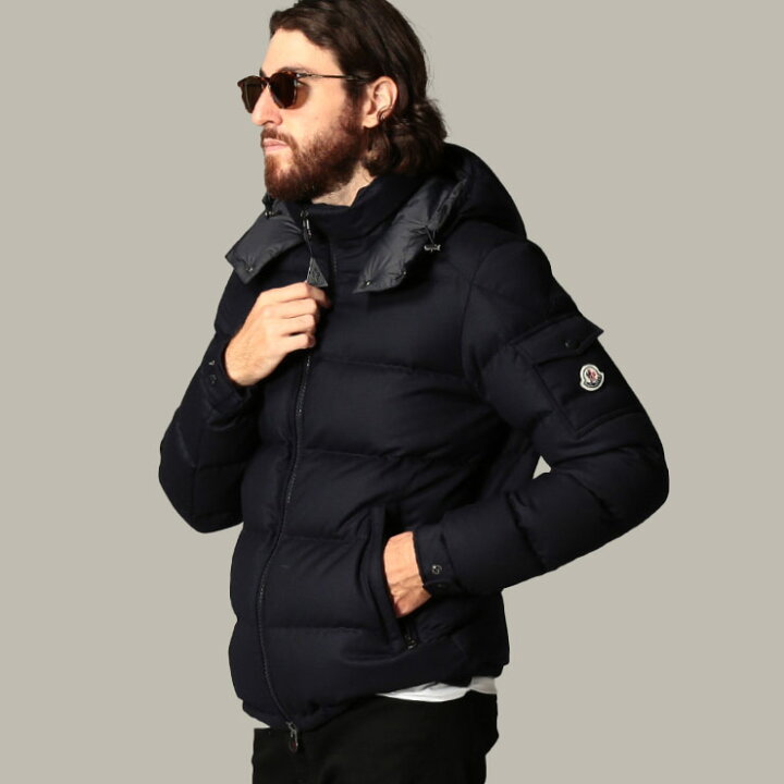 楽天市場】モンクレール メンズ ダウンジャケット MONCLER ウール 