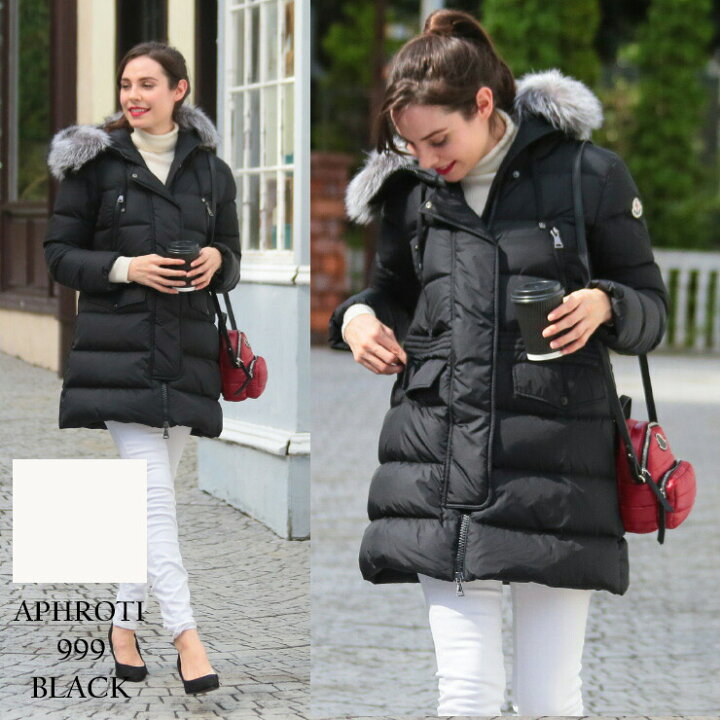 楽天市場】モンクレール レディース ダウンジャケット MONCLER ファー 