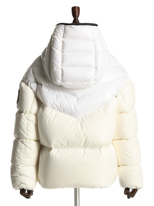 楽天市場 ラスト1点 Lサイズ モンクレール レディース ダウンジャケット Moncler ナイロン フード パーカー ゲニオック Guenioc 白 ブランド アウター ブルゾン Mclguenioc0 ゼンオンライン楽天市場店