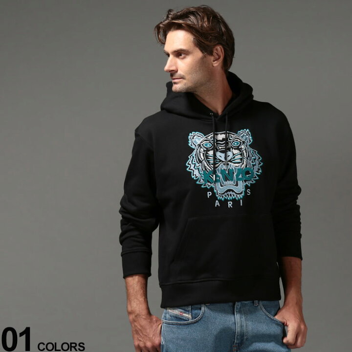 楽天市場】ケンゾー メンズ パーカー KENZO スウェット タイガー ロゴ  