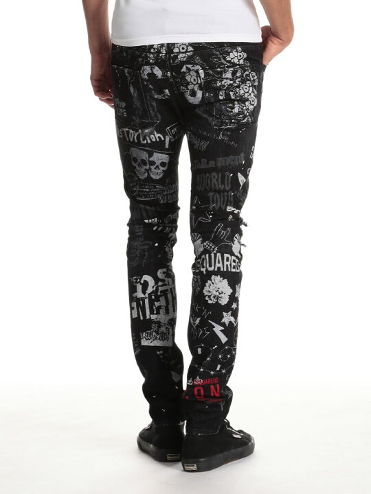 楽天市場】ディースクエアード メンズ デニムパンツ DSQUARED2 ロック 