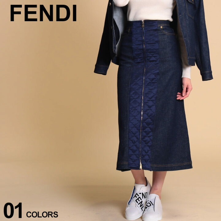 楽天市場】【ラスト1点 サイズ38】フェンディ レディース スカート 