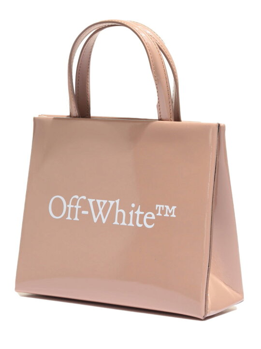 楽天市場】オフホワイト バッグ OFFWHITE エナメルレザー ロゴ 