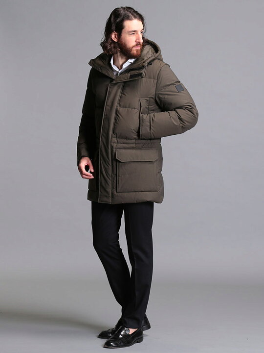 楽天市場】ヒューゴボス メンズ ダウンジャケット HUGO BOSS フード  