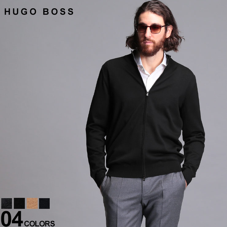 トップス ニット/セーター パターン HUGO BOSS ニットジップジャケット - 通販 - www 