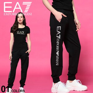 エンポリオアルマーニ レディース EMPORIO ARMANI EA7 スウェットパンツ ロゴ プリント ブランド ボトムス スエット EAL8NTP89TJ31Z