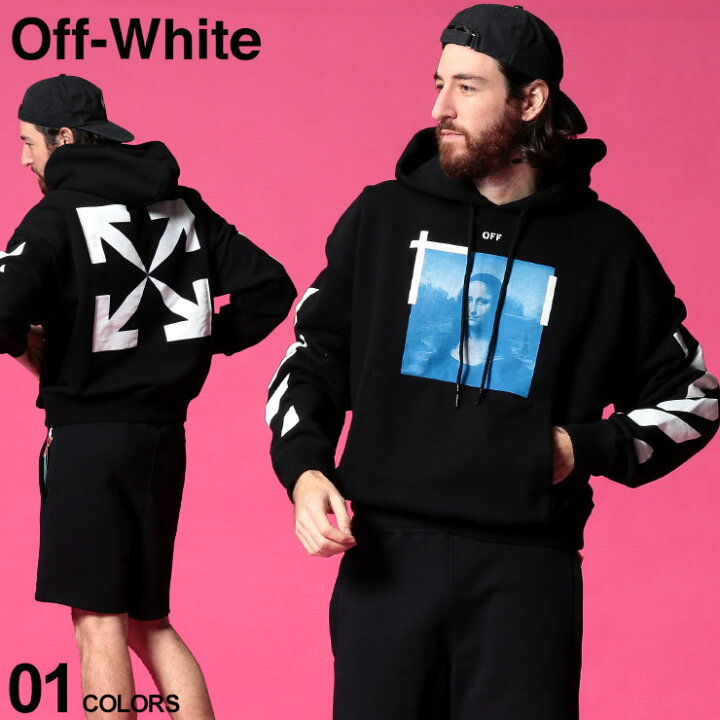 楽天市場】オフホワイト メンズ パーカー OFF-WHITE モナリザ プリント 