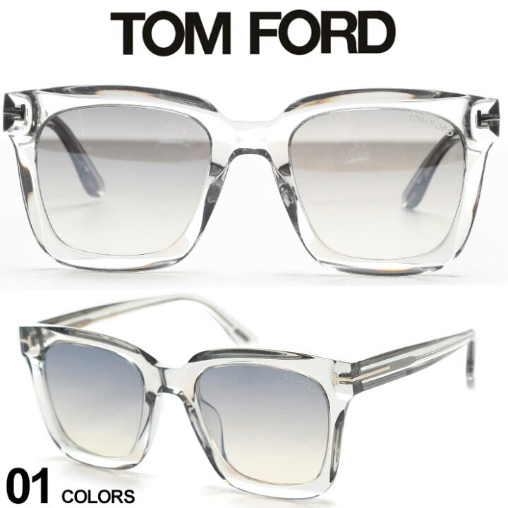 楽天市場】TOMFORD トムフォード クリアフレーム スクエア サングラス 