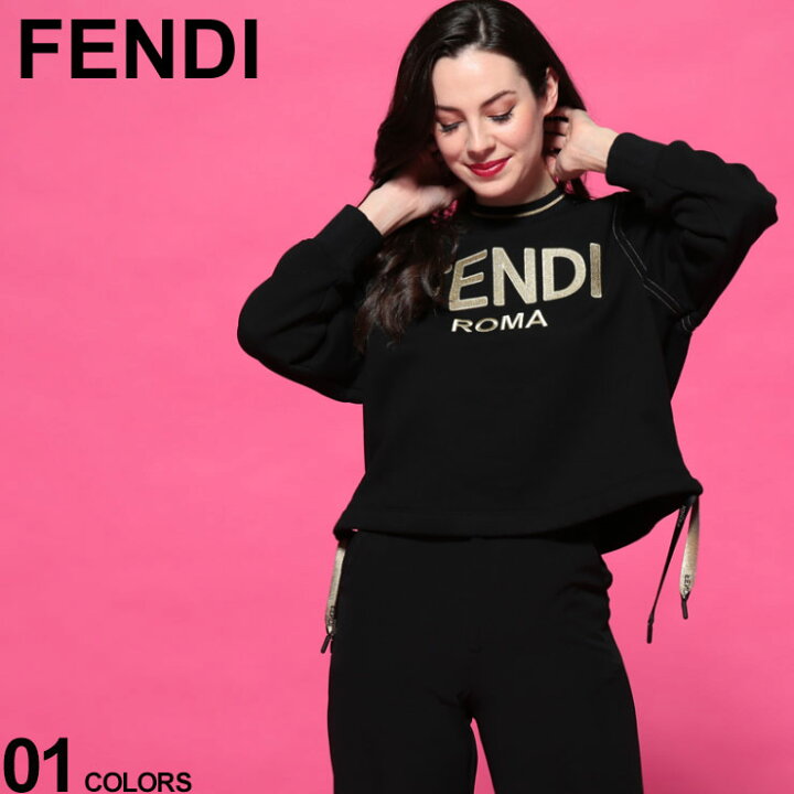 楽天市場】フェンディ レディース トレーナー FENDI スウェット 裏起毛  