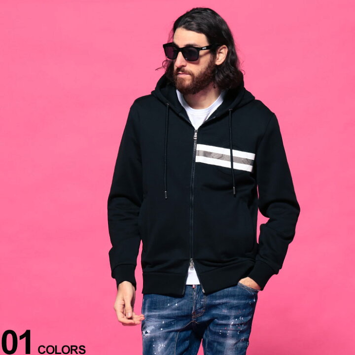 楽天市場 モンクレール メンズ パーカー Moncler スウェット スリーライン ロゴ 黒 ブランド トップス ジップパーカー フード スエット Mc8gkr ゼンオンライン楽天市場店