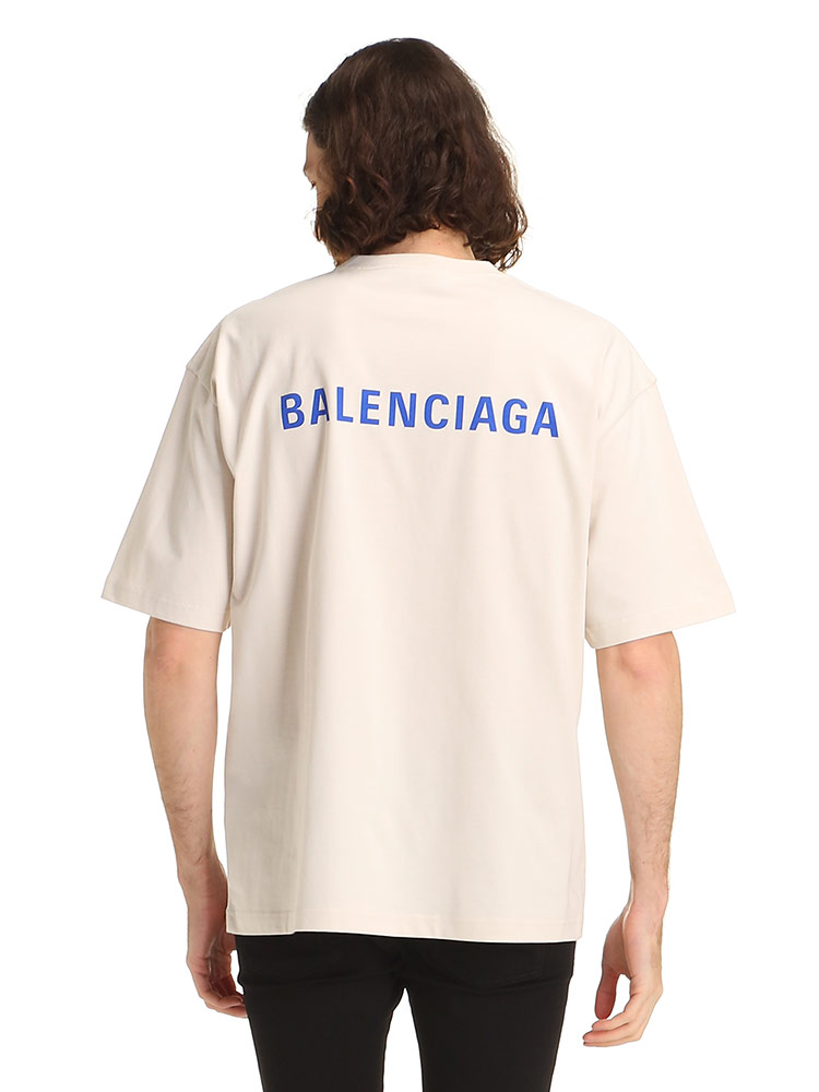 います Balenciaga - BALENCIAGA バレンシアガ バックロゴ クルー