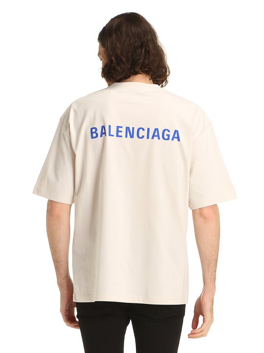 楽天市場】BALENCIAGA バレンシアガ バックプリント クルーネック 半袖 