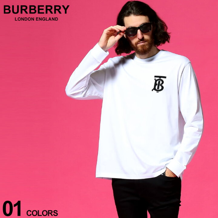 楽天市場】BURBERRY バーバリー TBロゴ クルーネック 長袖 Tシャツ 