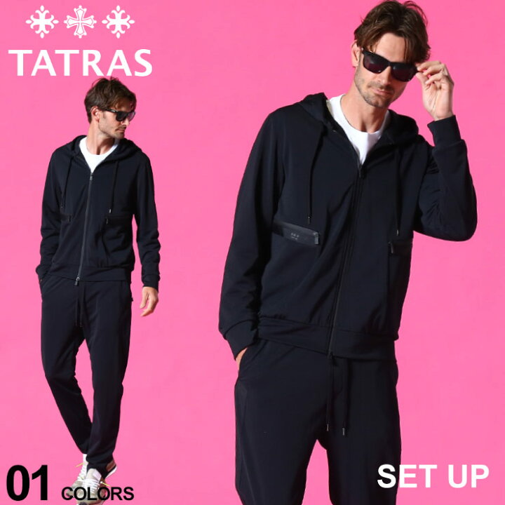 楽天市場】タトラス メンズ セットアップ TATRAS ナイロン コットン 