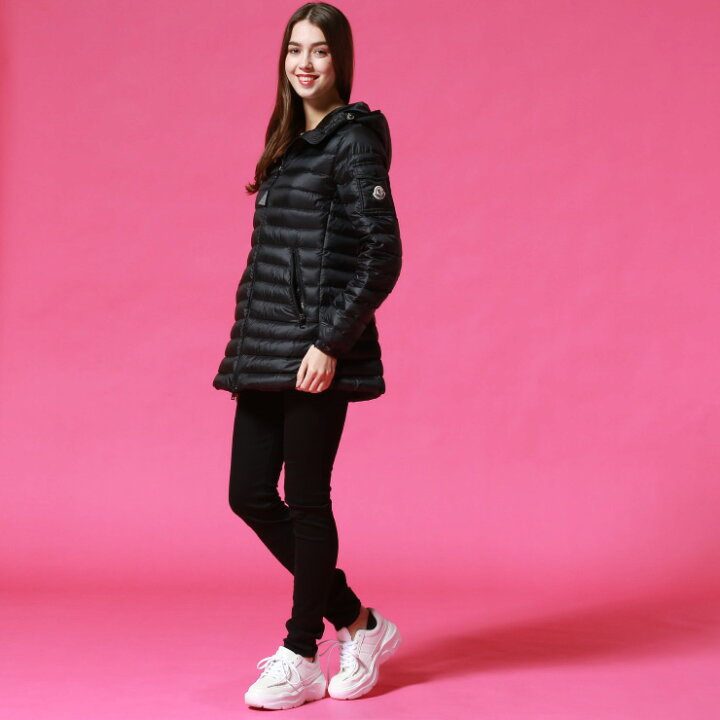 モンクレール レディース ライトダウン コート Moncler ナイロン フード ダウンジャケット パーカー Ments メンツ 紺 ブランド アウター ロング Mclments2 保存版