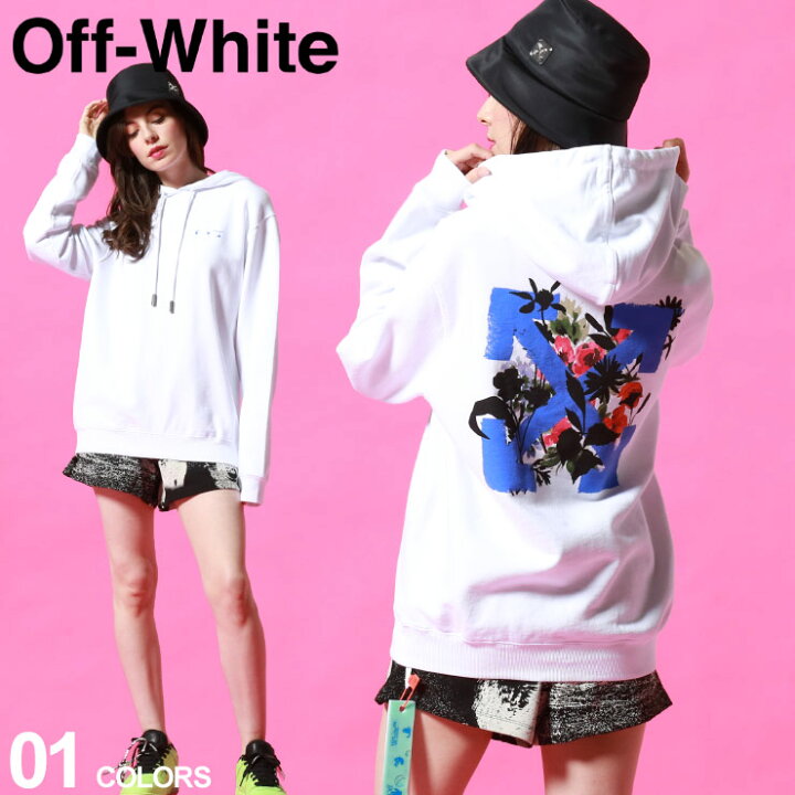 楽天市場】オフホワイト レディース OFF-WHITE ロゴ フラワー バック 