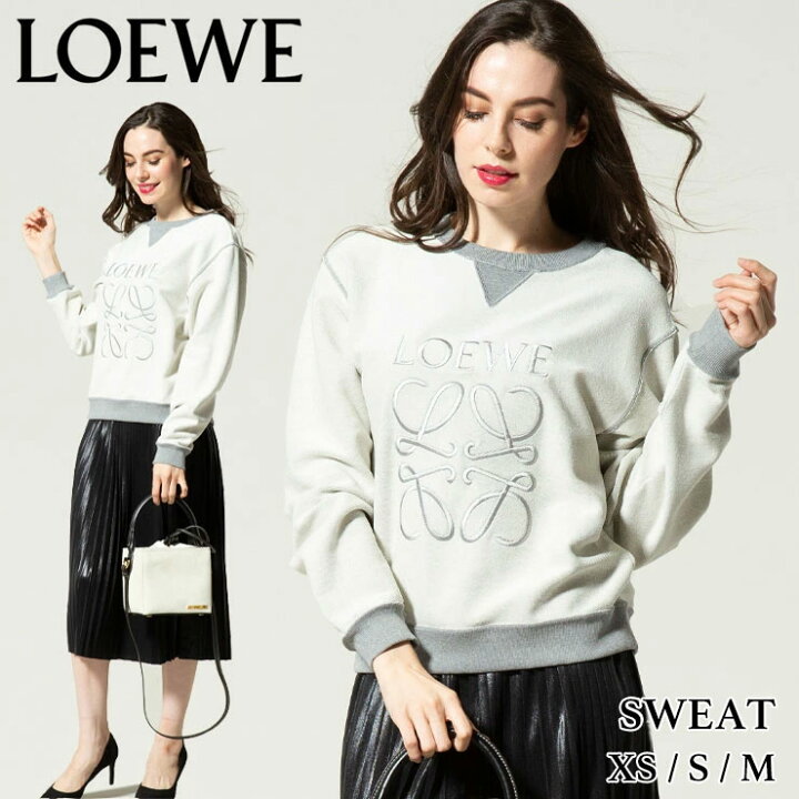 楽天市場】ロエベ レディース LOEWE ロゴ 刺繍 スウェット トレーナー  