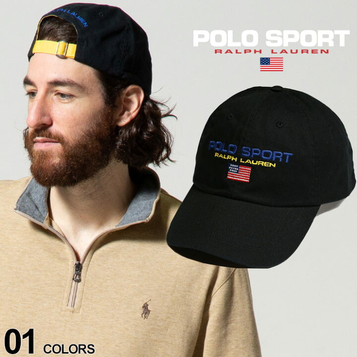楽天市場】POLO SPORT ポロ スポーツ コットン ロゴ 刺繍 キャップ 